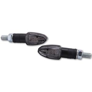 Motorradblinker Highsider Smart Lizzard LED schwarz