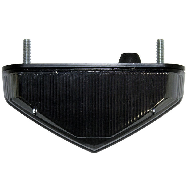 Highsider Smart LED Motorrad Rücklicht schwarz-klar