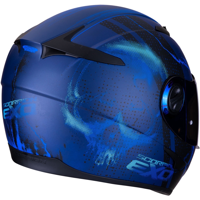 Integralhelm Scorpion EXO-490 Dar schwarz-blau