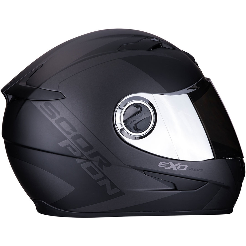 Integralhelm Scorpion EXO-490 Pace schwarz-silber