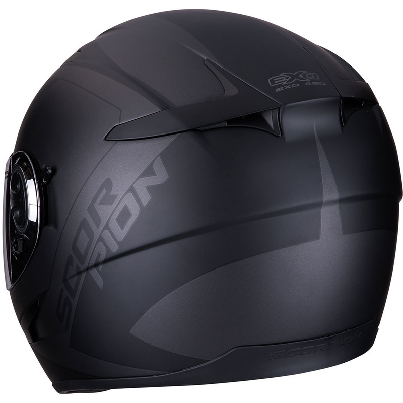 Integralhelm Scorpion EXO-490 Pace schwarz-silber