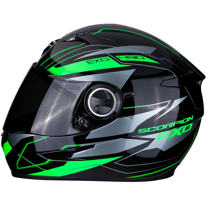 Integralhelm Scorpion EXO-490 Nova schwarz-grün