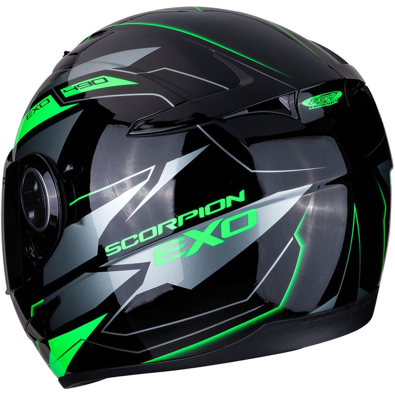 Integralhelm Scorpion EXO-490 Nova schwarz-grün