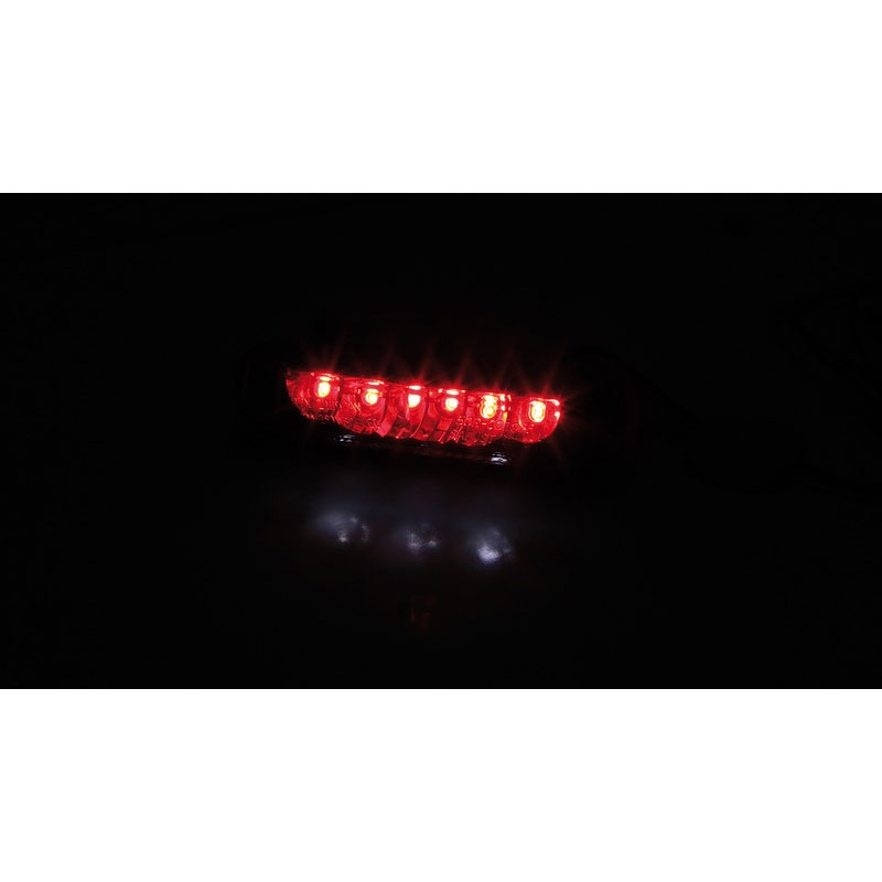 Highsider Smart LED Motorrad Rücklicht, klar