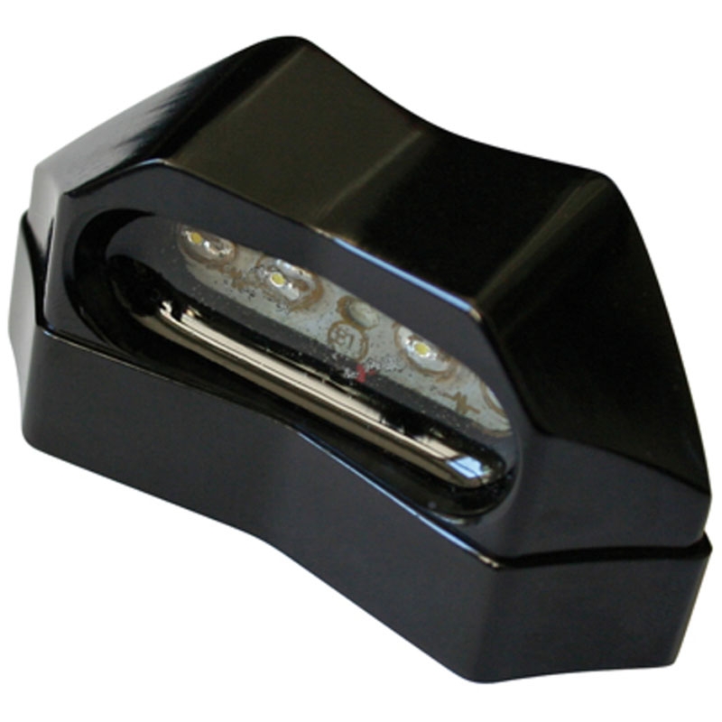 Kennzeichenleuchte Highsider Smart 4 LEDs schwarz