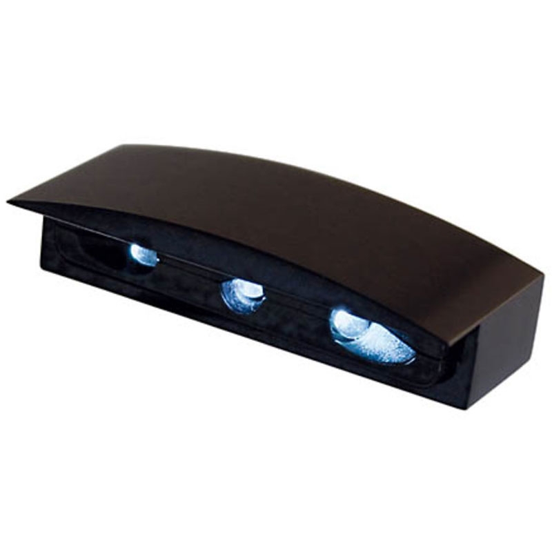 Kennzeichenleuchte Highsider Smart Micro LED Alu schwarz