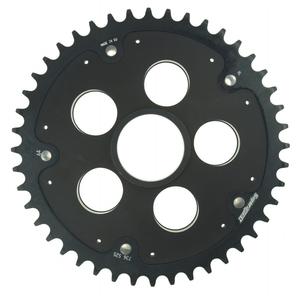 Rear sprocket STEALTH with alloy disc SUPERSPROX RSA-736_525:44-BLK schwarz 44T, 520
