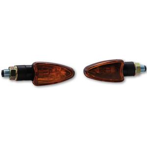 Highsider Smart Arrow Mini Motorradblinker schwarz-orange