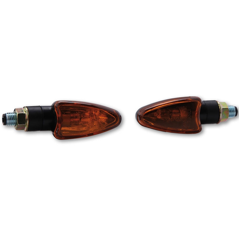 Highsider Smart Arrow Mini Motorradblinker schwarz-orange