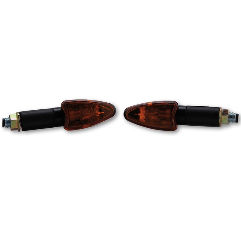 Highsider Smart Arrow Mini Motorradblinker orange-schwarz