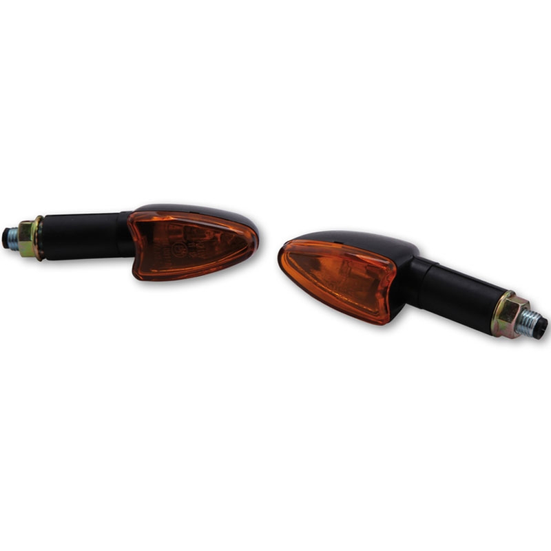 Highsider Smart Arrow Mini Motorradblinker orange-schwarz