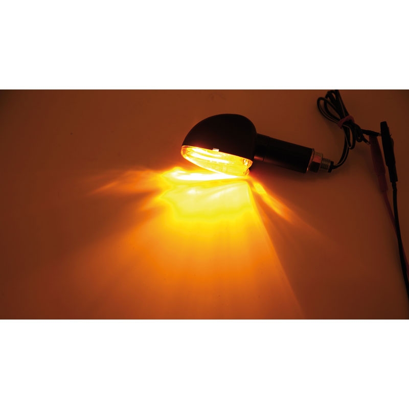 Highsider Smart Arrow Mini Motorradblinker orange-schwarz