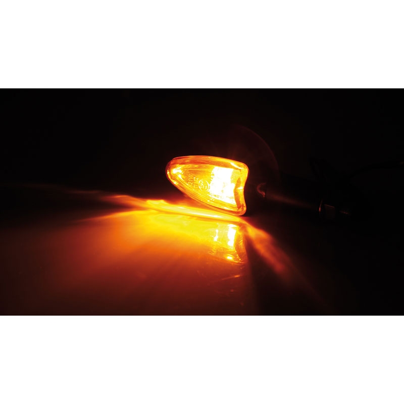 Motorradblinker Highsider Smart Mini Arrow orange
