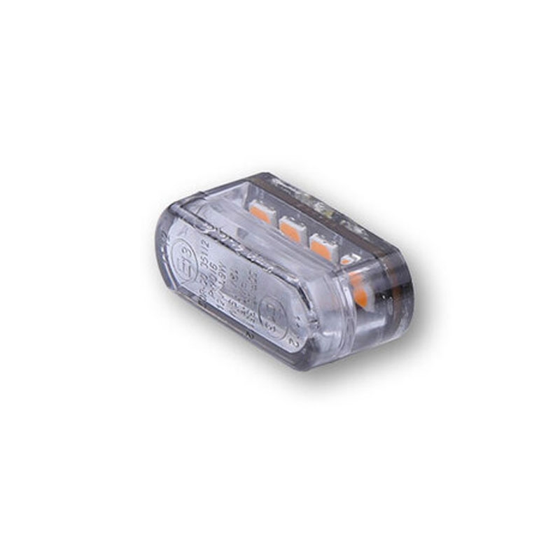 Motorradblinker Highsider Smart Module 1 Pro LED rauchgrau