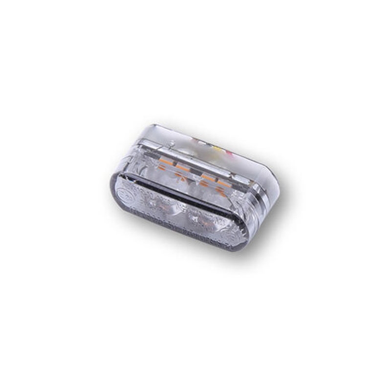 Motorradblinker Highsider Smart Module 1 Pro LED 3in1 rauchgrau