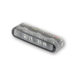 Highsider Smart Shorty 2 Pro Motorrad Rücklicht, rauchgrau