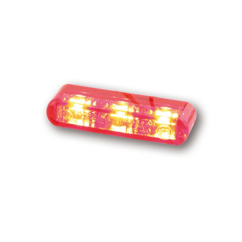 Highsider Smart Shorty 2 Pro Motorrad Rücklicht rot