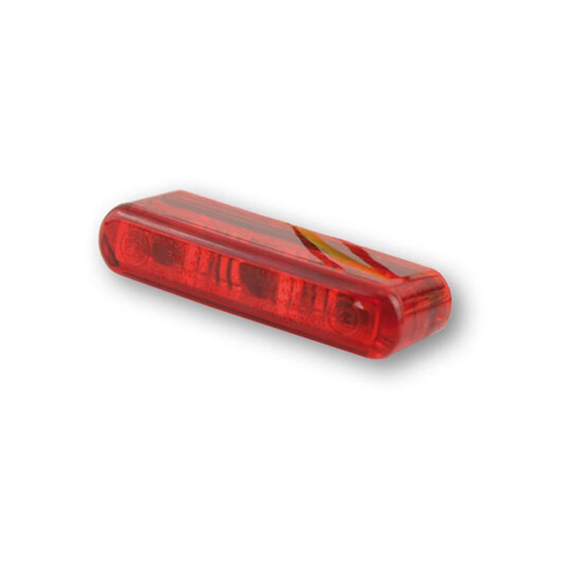Highsider Smart Shorty 2 Pro Motorrad Rücklicht rot