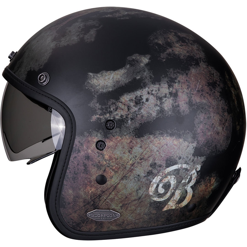 Offener Motorradhelm Scorpion Belfast Tempus Ausverkauf