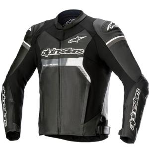 Alpinestars GP Force Airflow Leder-Motorradjacke schwarz