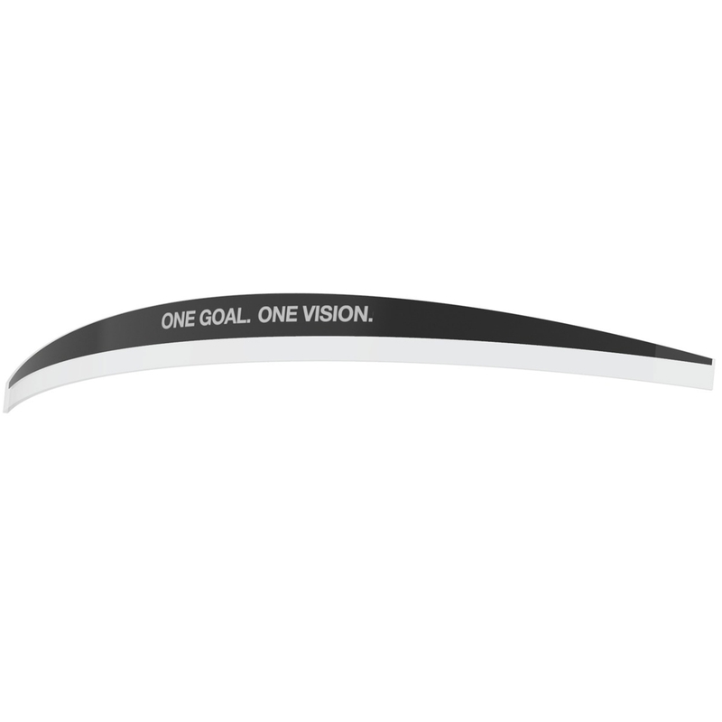 Ersatzwischer für das Roll-off Wide Vision System für Alpinestars Vision 8/5/3 Brillen, schwarz