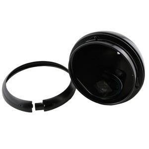 Highsider Smart HD-Style Scheinwerfergehäuse 7 Zoll Mattschwarz