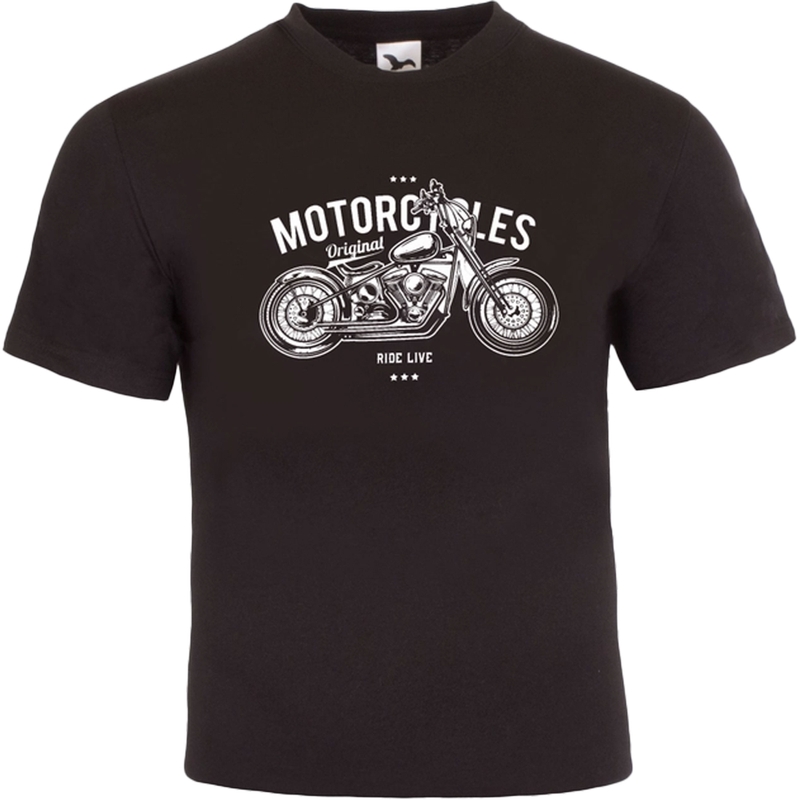 RSA Motorcycles Ride Live T-shirt schwarz