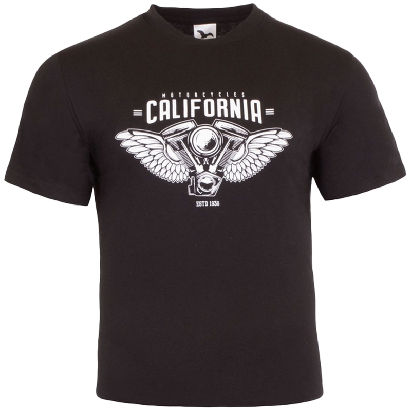 T-shirt RSA Motorcycles California schwarz
