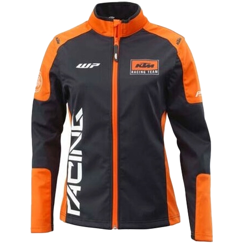 Damen-Softshelljacke KTM Team schwarz-orange