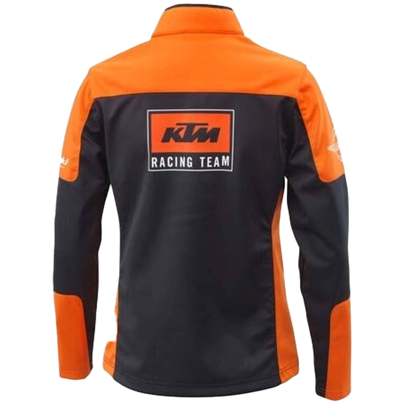 Damen-Softshelljacke KTM Team schwarz-orange