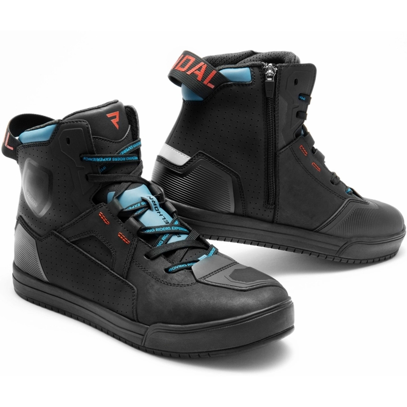 Rebelhorn Vandal II Motorradstiefel schwarz-blau