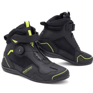 Rebelhorn Spark II Motorradstiefel schwarz-fluogelb