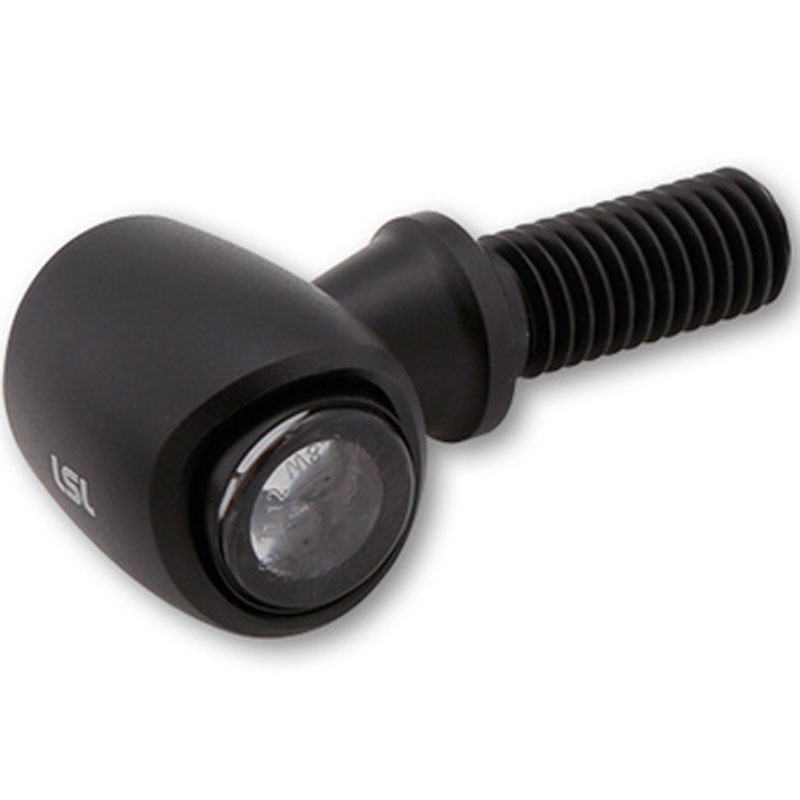 LED Blinker Highsider Nova LED Blinker 3in1 mattschwarz 2 Stk
