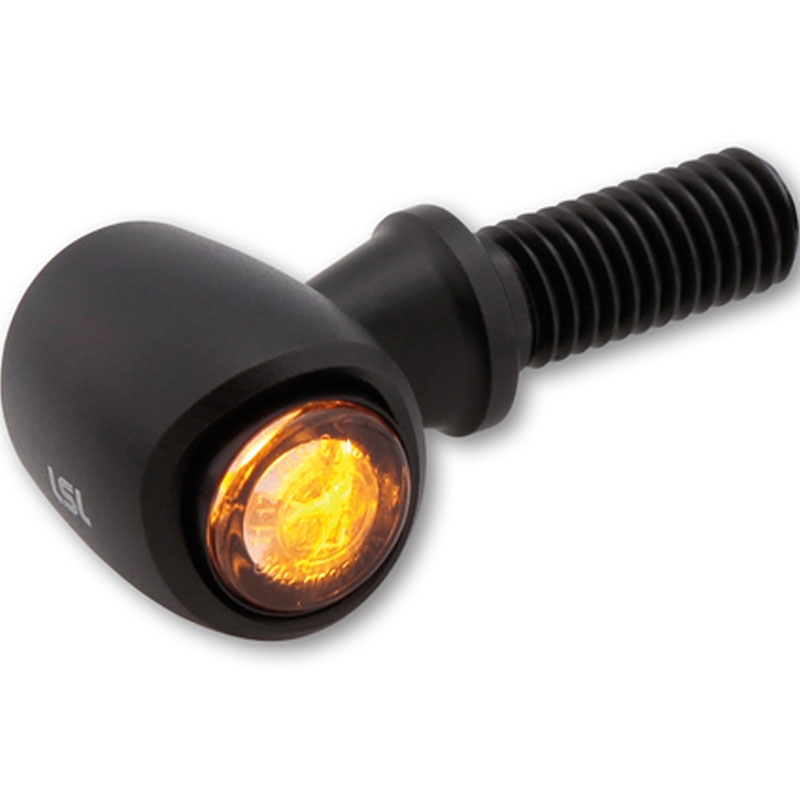 LED Blinker Highsider Nova LED Blinker 3in1 mattschwarz 2 Stk