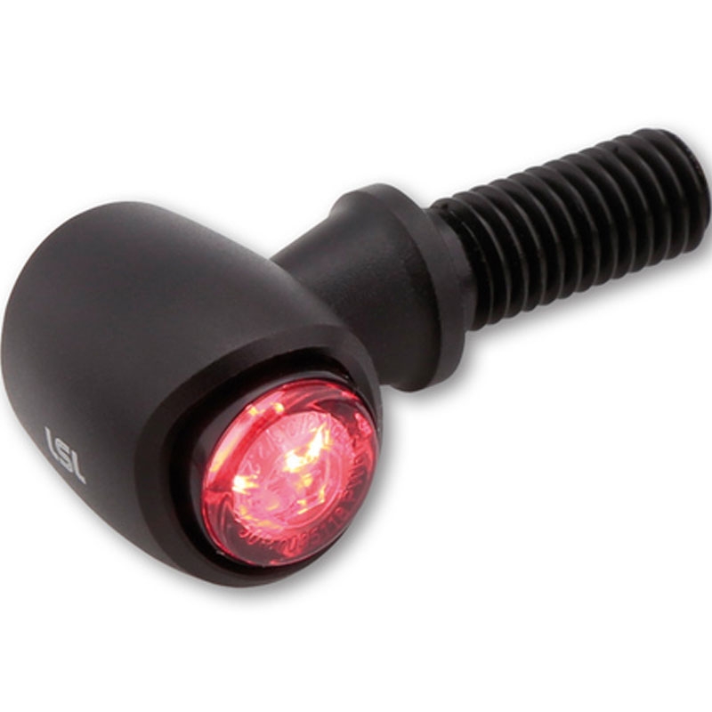 LED Blinker Highsider Nova LED Blinker 3in1 mattschwarz 2 Stk