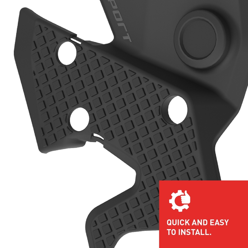 Rahmenabdeckung POLISPORT PERFORMANCE schwarz