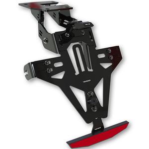 Kennzeichenhalter mit Beleuchtung Highsider Akron RS PRO KTM 690 SUPERMOTO und 690 ENDURO schwarz