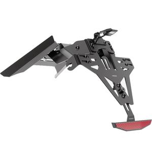 Kennzeichenhalter mit Beleuchtung Highsider License Akron RS PRO KTM 1290 SUPER DUKE GT ABS schwarz