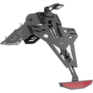 Kennzeichenhalter mit Beleuchtung Highsider License Akron RS PRO KTM 790 DUKE ABS und 890 DUKE R schwarz