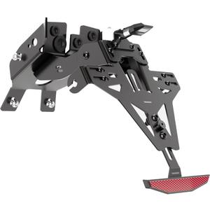 Kennzeichenhalter mit Beleuchtung Highsider Kennzeichenhalter Akron RS PRO KTM 690 SMC R schwarz