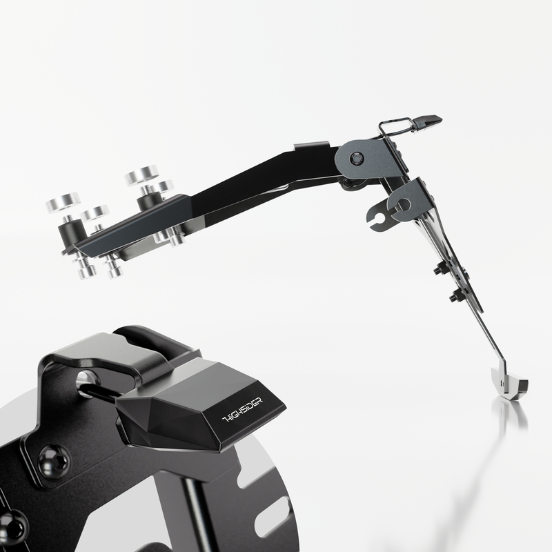 Kennzeichenhalter mit Beleuchtung Highsider Akron RS PRO HUSQVARNA 401 schwarz