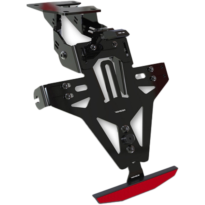 Kennzeichenhalter mit Beleuchtung Highsider Akron RS PRO Kawasaki Ninja ZX-10 R schwarz
