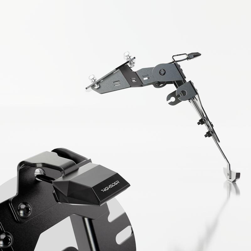 Kennzeichenhalter mit Beleuchtung Highsider Akron RS PRO Kawasaki Z 900, Z H2 schwarz