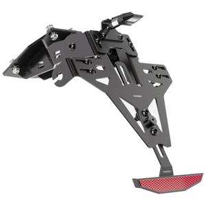 Kennzeichenhalter mit Licht Highsider Akron RS PRO Kawasaki Ninja und Z Schwarz