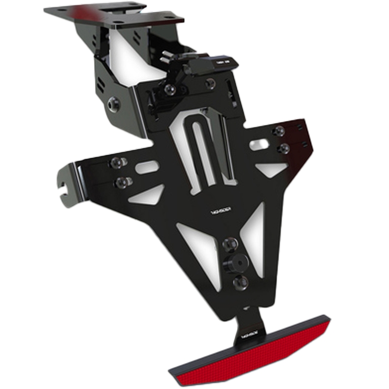 Kennzeichenhalter mit Beleuchtung Highsider Akron RS PRO Suzuki SV schwarz