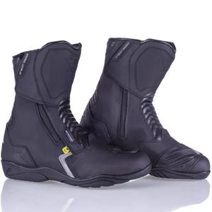 Street Racer Storm Schwarz Motorradstiefel