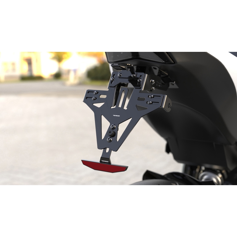 Kennzeichenhalter mit Beleuchtung Highsider Akron RS PRO Yamaha XSR 900 schwarz