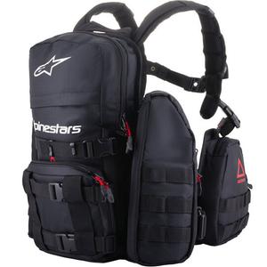 Alpinestars Techdura Tactical Rucksack schwarz-weiß 9 l