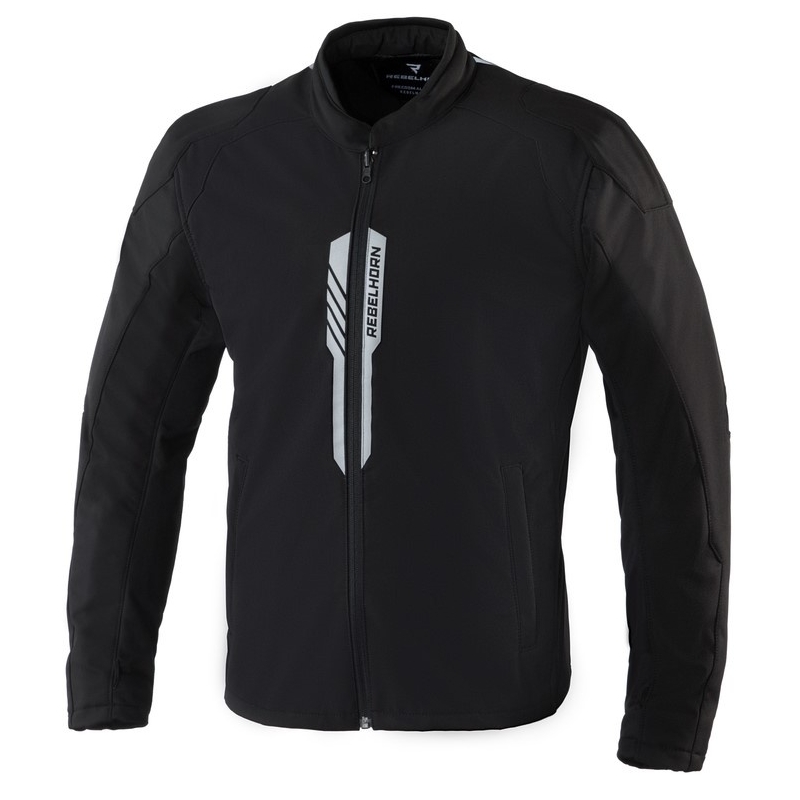 Rebelhorn Patrol Schwarze Motorradjacke