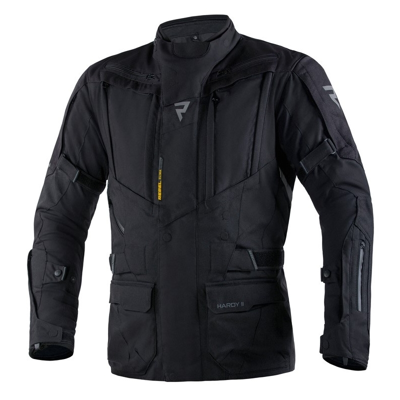 Rebelhorn Hardy II Damen Motorradjacke Schwarz